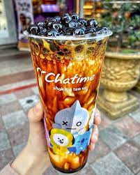Chatime Boba Bt21 Brown Sugar Tea Ide Makanan Minuman Coklat Panas Makanan Dan Minuman