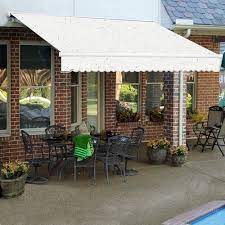 Awntech Galveston Semi Cassette Retractable Patio Awning Wayfair Patio Awning Patio Retractable Awning