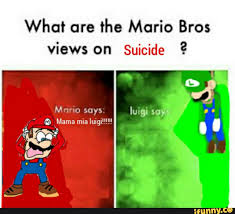 Mamma mia sound effect super mario bros sound effects / efectos de sonido. What Are The Mario Bros Views On Suicide Mario Says Mama Mia Luigi Ifunny