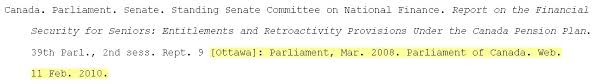Simply send us your paper requirements, choose a writer and we'll get it done fast. Citing Canadian Government Documents Mla Style Sfu Library