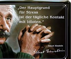 Zitatforschung Der Hauptgrund Fur Stress Ist Der Tagliche Kontakt Mit Idioten Albert Einstein Angeblich