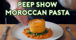 Check spelling or type a new query. Binging With Babish Moroccan Pasta From Peep Show Voicetube Learn English Through Videos