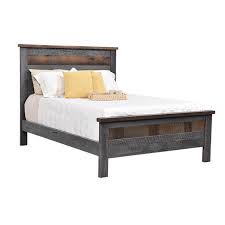 Dovetailed drawer boxes for superior strength and durability. Reclaimed Barnwood London Fog Bed From Dutchcrafters Amish Furniture