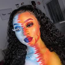 Snow Heat Miser Cute Halloween Makeup Halloween Makeup Diy Fantasy Makeup