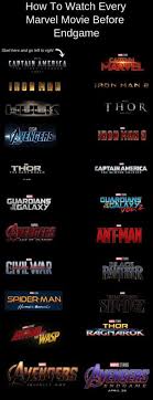 How To Watch Every Marvel Movie Before Endgame Marvel Movies In Order Marvel M Marvel Movies In Order Marvel Movies Movies