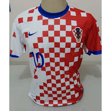 Seleção croata declarou no início da semana que não vai se ajoelhar. Camisa De Futebol Selecao Croacia Modric Camiseta Masculina Esportiva Unisex Shopee Brasil