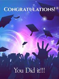 Time To Celebrate Graduation Card Birthday Greeting Cards By Davia Congratulations Card Graduation Happy Graduation Quotes Congratulations Graduate
