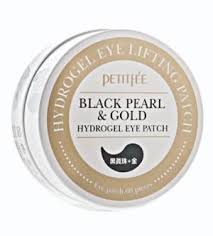 Petitfee Black Pearl Gold Hydrogel Eye Patch 60 Pieces Petitfee Black Pearl Gold Hydrogel Eye Patch Lighten Under Eyes 60 Pc Eyepatch Gold Eyes Black Pearl
