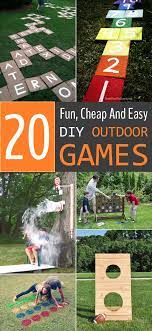 20 Fun Cheap And Easy Diy Outdoor Games For The Whole Family Diy Yard Games Diy Outdoor Game Fun Outdoor Games