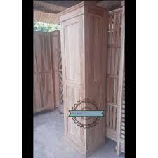 Lemari kayu jati 2 pintu • kaca 2 sisi pintu •cat duco • jati asli •warna dapat di pesan sesuai selera hubungi no diatas untuk pemesanan. Lemari Pakaian Baju Kayu Jati Model Minimalis 1 Pintu Mentahan Shopee Indonesia