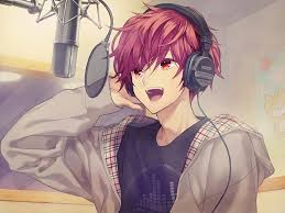The Magic Of The Internet Red Hair Anime Guy Anime Music Cool Anime Guys