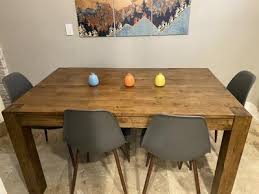 Better homes gardens bryant solid wood dining bench rustic. Better Homes Gardens Bryant Solid Wood Dining Bench Rustic Brown Walmart Com Walmart Com