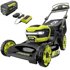 Get the best deal for ryobi battery lawnmowers from the largest online selection at ebay.com. Ryobi 40v 21 Inch Lithium Ion Brushless Cordless Walk Behind Self Propelled Mower With 7 5 The Home Depot Canada