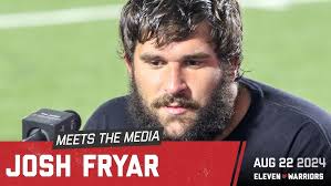 Ohio State Tackle, Josh Fryar Marshall Week
