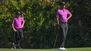 Pictures emerged on social media late saturday of woods playing frederica, and a source close to the club confirmed the round. 2020 Pnc Championship Scores Tiger Woods And Son Charlie Make Debut With Thrilling Opening Round Cbssports Com