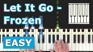 Once you download your digital sheet music, you can view and print it at home, school, or anywhere you want to make music, and you don't have to be connected to the. Let It Go Frozen Easy Piano Tutorial Disney Sheet Music Synthesia Youtube