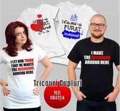 Tricourile pentru copii realizate de gallery13.ro sunt confecţionate din bumbac 100% şi au o grosime. 190 Tricouri Cuplu Ideas Tricouri Cuplu Cupluri