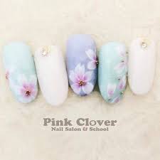 春 成人式 卒業式 入学式 ハンド pink clover ネイルサロン スクールのネイルデザイン no 3997833 ネイルブック 桜 ネイル ネイルデザイン ネイル