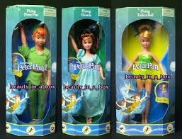 Flying Peter Pan Wendy Tinkerbell Disney Doll Lot 3 Tinkerbell Disney Disney Dolls Peter Pan