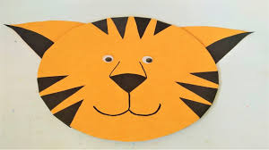 Tiger Face Craft Ideas With Paper And Cardboard Easily For School Kids Tiger Face Mask Tiger Face Face Masks For Kids