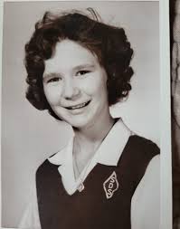 Some 50-60's St Dominic uniform pics. The navy and white saddles came with  the new uniform