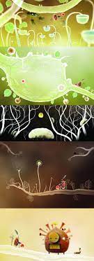Botanicula Game Visuals Amanita Design Artist Trading Cards Game Inspiration