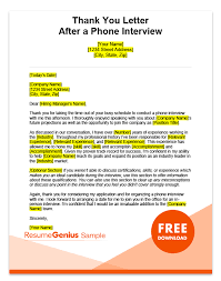 Thank You For Considering Me For An Interview