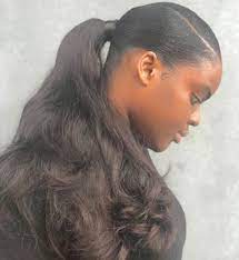 Whether your hair is long, short, natural or dead straight, there's a ponytail hairstyle that will look the high ponytail hairstyle has been popular for decades because it's a sexy, confident look that straighten and smooth down your hair with a gel or styling cream, then create a side parting and. 30 Best Gel Hairstyles For Black Ladies 2021