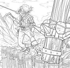 Download The Witcher Adult Coloring Book Tpb Profile Dark Horse Comics