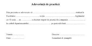 Puteți descărca sau completa online modelele de adeverințe pentru deplasare aici: Model De AdeverinÈ›Äƒ De PracticÄƒ Presa LocalÄƒ