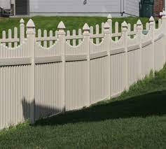 Picket fences are built out of closely spaced solid vertical boards or. Picket Fence The American Fence Company
