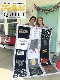 How To Make A T Shirt Quilt Tshirt Quilt Diy Diy Quilt Shirt Quilt