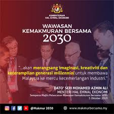 Matlamat kemakmuran bersama adalah untuk menyediakan taraf hidup yang wajar (decent standard of living) kepada semua rakyat malaysia. Mohamed Azmin Ali En Twitter Wawasan Kemakmuran Bersama 2030 Akan Merangsang Imaginasi Kreativiti Dan Keterampilan Generasi Millennial Untuk Membawa Malaysia Ke Mercu Kecemerlangan Industri Mea Makmur2030 Https T Co Vqtnri9s0i