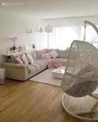 Salon Pink White Cream Corner Sofa Swing Mid Coffee Table Coffee Corner Cream Salon Salons Stilvolle Wohnzimmer Haus Deko Wohnzimmer Streichen Ideen
