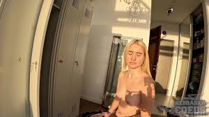 Locker Room With New Girl Melesa Finger Blasting Her...