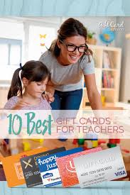 Remarkably, gift cards can be the best gifts to the most amazing teacher in your life. The Ten Best Gift Cards For Teachers Giftcards Com In 2021 Teacher Cards Best Gift Cards Gift Card
