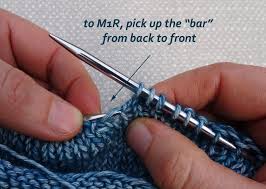 You will need to knit the stitches on the second needle through the back loops). How To M1l And M1r And Remember Which Is Which Jo Creates