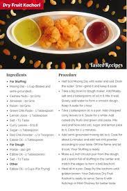 Dry Fruit Kachori Recipe Mewa Kachori Tastedrecipes Recipe Kid Veggie Recipes Recipes Chaat Recipe