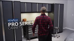 Premium Garage Storage Cabinets Shelves From The Pro 3 0 Series Newage Products Youtube