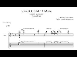 We did not find results for: Acoustician Sweet Child O Mine Solo Tab Acoustic Guitar Solo Tab Pdf Guitar Pro Youtube