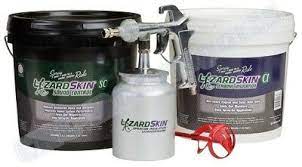 Lizardskin Complete Spray On Ceramic Insulation And Sound Control Kit Ebay