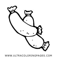 See our coloring pages collection below. Sausage Coloring Page Ultra Coloring Pages