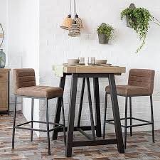 Industrial Lansdowne Rustic Wood Bar Table In 2020 Wood Bar Table Bar Table Reclaimed Wood Dining Table
