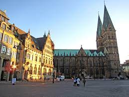 Deutsche bank ⭐ , germany, bremen, domshof, 28: Domshof Bremer Bank St Petri Dom Mapio Net