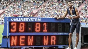 Games of the xxxi olympiad. Wayde Van Niekerk Breaks 300m World Record As Com