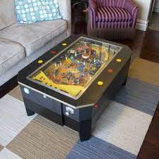 Working Pinball Coffee Table Coffee Table Arcade Pinball Coffee Table