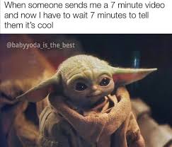 Star Wars Baby Yoda Memes On Instagram Follow Baby Yoda Ig Credit Babyyoda Is The Best Yoda Funny Yoda Meme Star Wars Memes