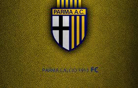 Many colors are used in the club logo. Wallpaper Wallpaper Sport Logo Football Italian Seria A Parma Football 1913 Images For Desktop Section Sport Download
