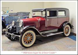 1928 Essex Super Six 2 Door Coach Classic Cars Vintage Cars Essex