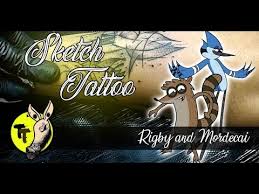 A foto usada como referência é uma que foi postada por whindersson em março de 2017, após um show na cidade de goiânia, em que estava ao lado do. Tattu Tatuado Rigby And Mordecai Sketch Tattoo Timelapse Youtube